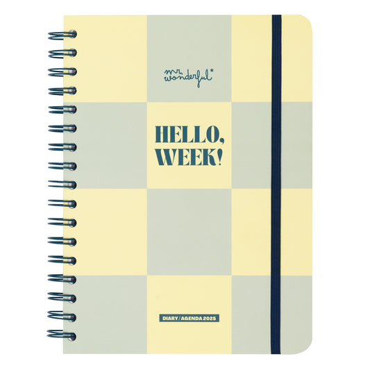 Agenda Basic 2025 Semanal - Hello week!