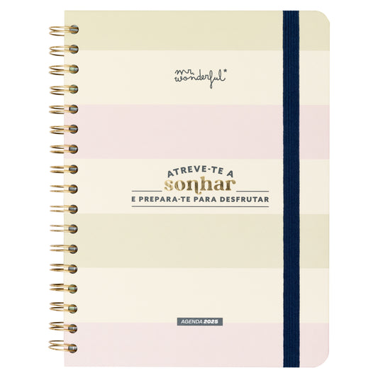 Agenda Office 2025 Semanal - Atreve-te a sonhar