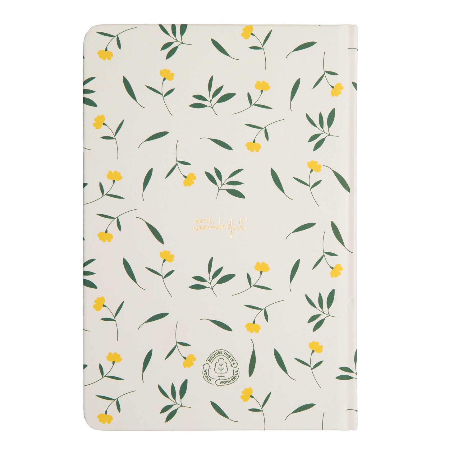 Caderno flores A5 com suporte para smartphone + caneta