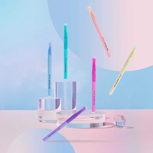 Kit de canetas de cores de apagar para escrever e recomeçar