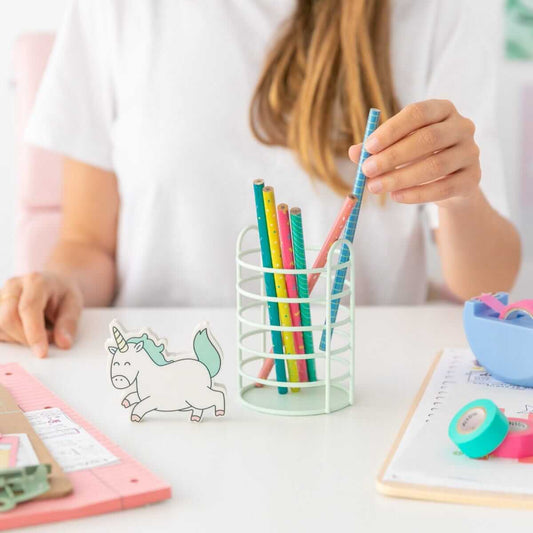 Lápis e Borracha Unicórnio