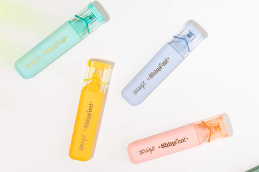 Set 4 Marcador sublinhador com tinta glitter- Shine on!