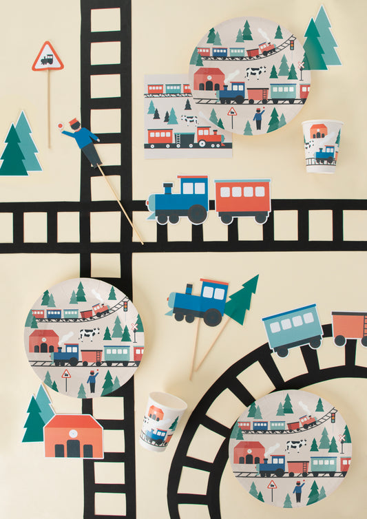 Topo de Bolo Comboio