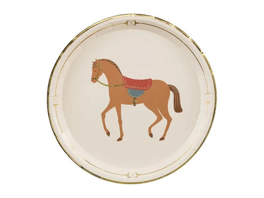 Pratos Cavalos 23 cm