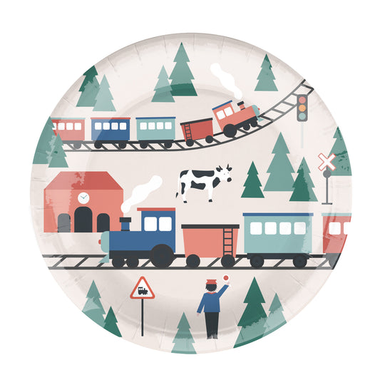 Pratos Comboio 23 cm