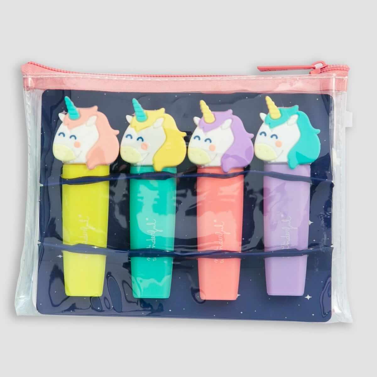 Conjunto de 4 marcadores - para teres planos de muitas cores