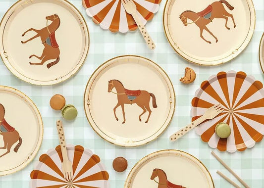 Pratos Cavalos 23 cm